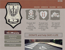 Tablet Screenshot of motorcycledialaride.org